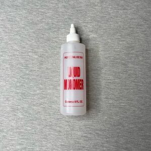 Empty 8 Oz. Liquid Acrylic Nail Monomer Twist Top Bottle